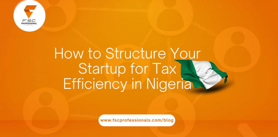 How to Structure Your Startup for Tax Efficiency in Nigeria