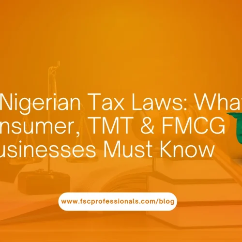 New Nigerian Tax Laws: What Consumer, TMT & FMCG Businesses Must Know