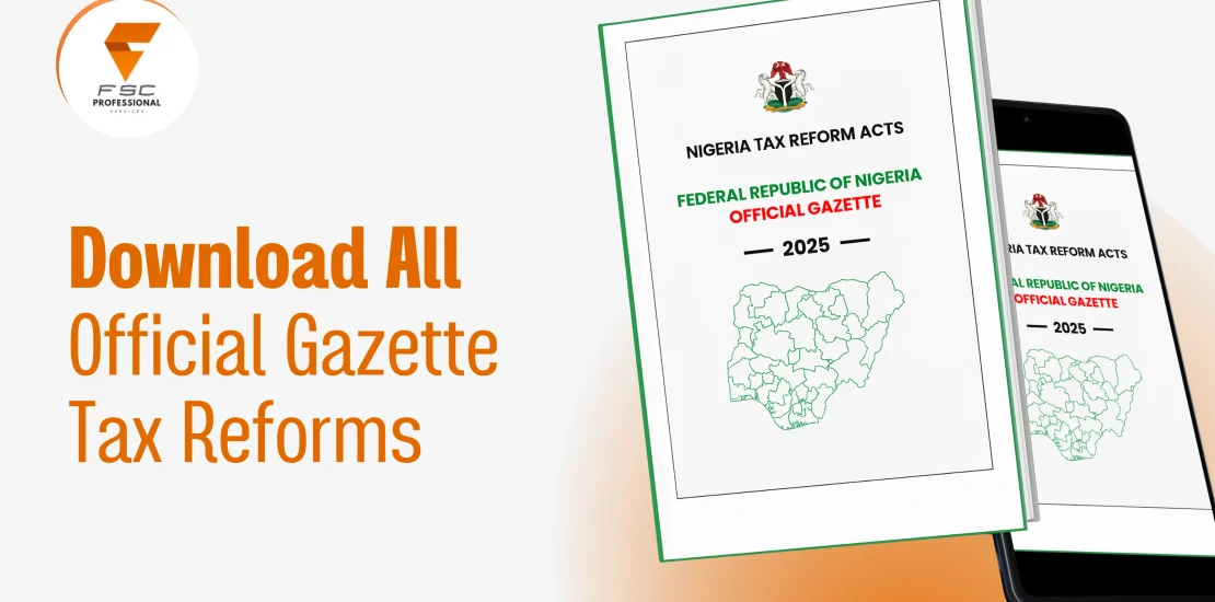 Download All Official Gazette Tax Reforms