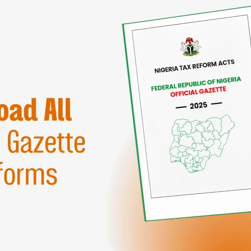 Download All Official Gazette Tax Reforms