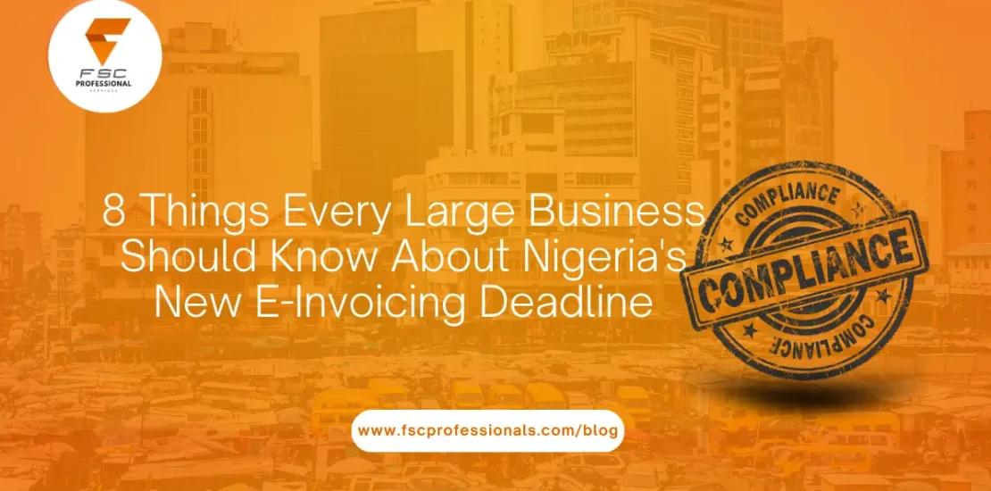 8 Things Every Large Business Should Know About Nigeria's New E-Invoicing Deadline (1)